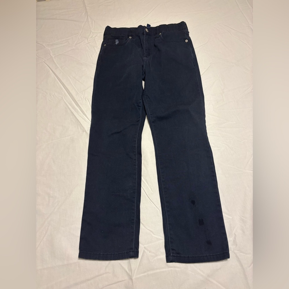U.S. Polo Assn. Navy Blue Pants Size 14- see pictures